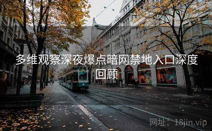 多维观察深夜爆点暗网禁地入口深度回顾