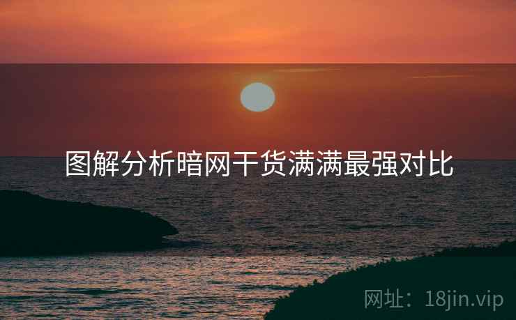 图解分析暗网干货满满最强对比